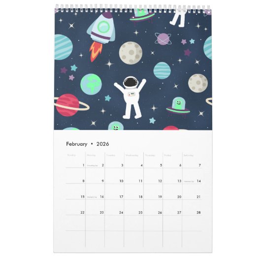 Kinderspielkalender Kalender (Feb 2026)