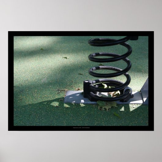 Kinderspielplatz 16 Metal Spring Poster (Vorne)