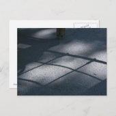 Kinderspielplatz 17 Schatten des Kletternetzes Postkarte (Vorne/Hinten)