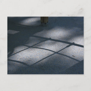 Kinderspielplatz 17 Schatten des Kletternetzes Postkarte