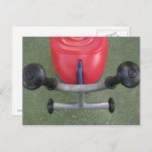 Kinderspielplatz 22 Red Teeter-totter PC Postkarte (Vorne/Hinten)