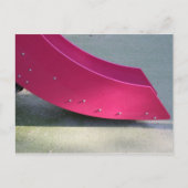 Kinderspielplatz 28 Rote Postkarte (Vorderseite)