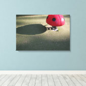 Kinderspielplatz 30 Ladybug Rocking Leinwand (Insitu (Holzboden))