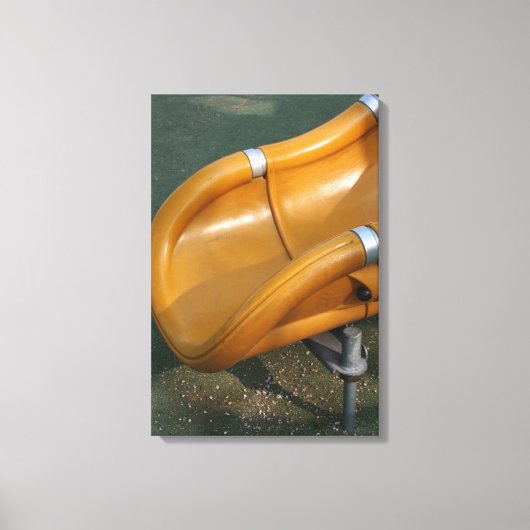 Kinderspielplatz 32 Gelbe Leinwand (Vorderseite)