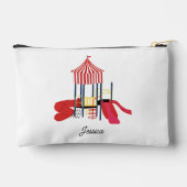 Kinderspielplatz Individuelle Name School Zubehörtasche (Rückseite)