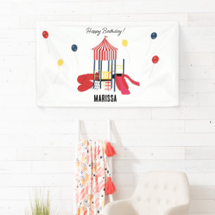 Kinderspielplatz Jungs Mädchen Geburtstag Individu Banner