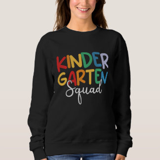 Kinderspielplatz Kindergarten Lehrerin zurück zur  Sweatshirt