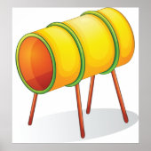 Kinderspielplatz Tunnel Tube Kids Aktivitäten Poster (Vorne)