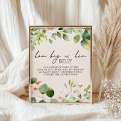 Kinderspielzeichen von Woodland Animals Poster