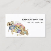 Kinderspielzeug Boho Wasserfarbe Visitenkarte (Vorderseite)