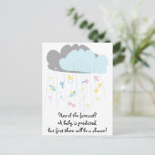 Kinderspielzeug-Dusche/Babydusche Einladung (Stehend Vorderseite)