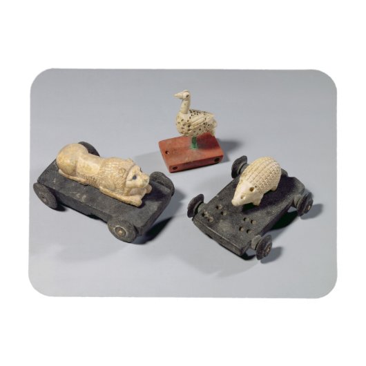 Kinderspielzeug: Igel, Löwe und Taube, Su Magnet (Horizontal)