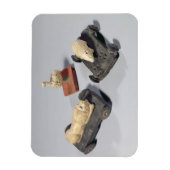 Kinderspielzeug: Igel, Löwe und Taube, Su Magnet (Vertikal)