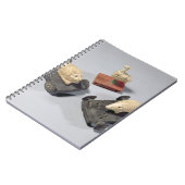 Kinderspielzeug: Igel, Löwe und Taube, Su Notizblock (Linke Seite)