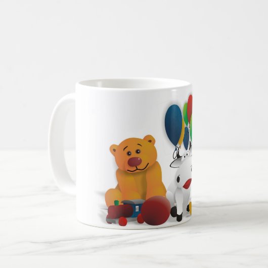 Kinderspielzeug Kaffeetasse (Vorderseite Links)