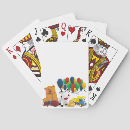 Kinderspielzeug Spielkarten (Rückseite)