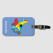 Kinderspielzeugflugzeug Gepäckanhänger (Vorderseite (Horizontal))