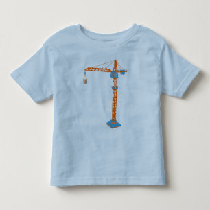 Kinderspielzeugkran Zeichnend Kleinkind T-shirt