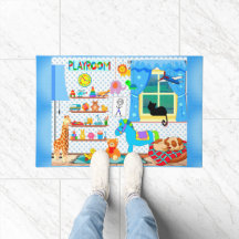 Kinderspielzimmer Doormat
