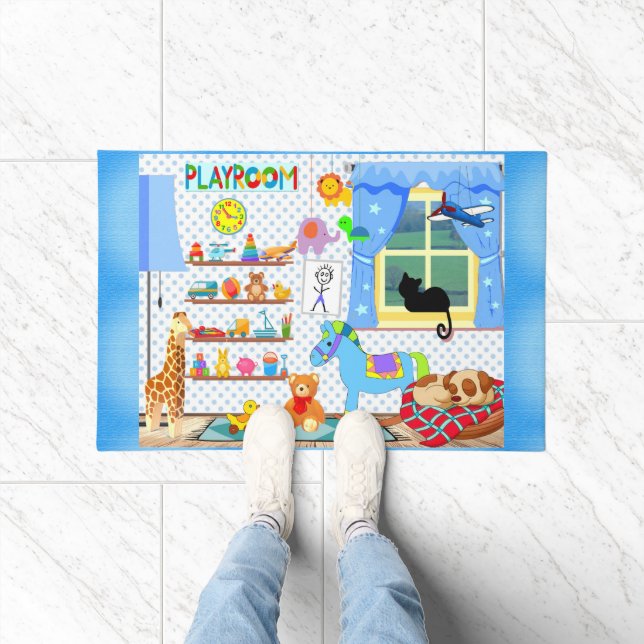 Kinderspielzimmer Doormat Fußmatte (Indoor)