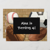 Kindersport-All-Star- Einladung (Vorne/Hinten)