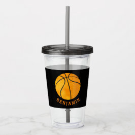Kindersport-Basketball-athletisches Acryltrinkbecher