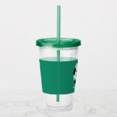 Kindersport-Fußball-athletisches personalisiertes Acryltrinkbecher (Rechts)