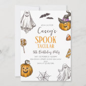 Kinderspuke-Geburtstagsparty Einladung (Vorderseite)