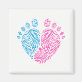 Kinderspuren Magnet (Vorne)