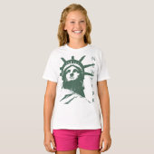 Kinderstatue des Liberty Sweatshirt New York Shirt (Vorne ganz)