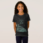 Kinderstatue of Liberty T - Shirt NY Shirt Souveni (Vorne ganz)