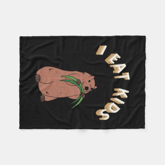 Kindersticker Fleecedecke (Vorderseite (Horizontal))