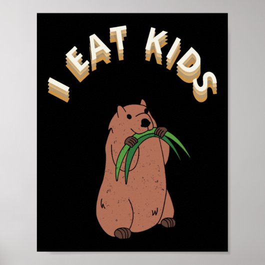 Kindersticker Poster (Vorne)