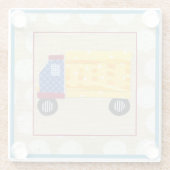 Kinderstockwagen von Chariklia Zarris Glasuntersetzer (Rückseite)