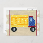 Kinderstockwagen von Chariklia Zarris Postkarte (Vorne/Hinten)