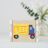 Kinderstockwagen von Chariklia Zarris Postkarte (Stehend Vorderseite)