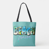 Kinderstrand bitte! tasche (Rückseite)