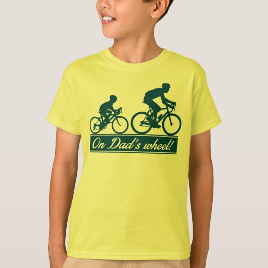 Kinderstraßen-Fahrrad-T-Shirt T-Shirt (Vorderseite)