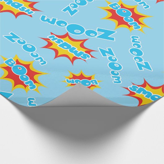 KinderSuperheld Geschenkpapier (Ecke)