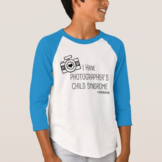 Kindersyndrom der Fotografen - Jugend T-Shirt (Vorderseite)