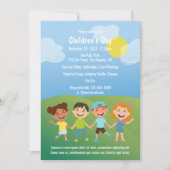 Kindertag Einladung (Vorderseite)