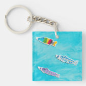 Kindertag Koinobori Schlüsselanhänger (Vorderseite)