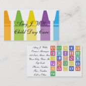 KinderTagesbetreuung Visitenkarte (Vorne/Hinten)