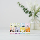 KinderTagesbetreuung Visitenkarte (Stehend Vorderseite)