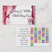 KinderTagesbetreuung Visitenkarte (Vorne/Hinten)