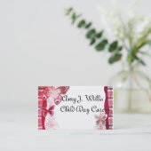 KinderTagesbetreuung Visitenkarte (Stehend Vorderseite)