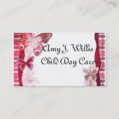 KinderTagesbetreuung Visitenkarte (Vorderseite)