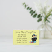 KindertagesCare-Business-Card Telefonnummerkarte (Stehend Vorderseite)