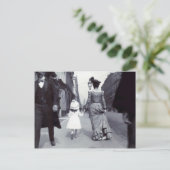 Kindertageskarte der Mutter der 1880er Jahre Postkarte (Stehend Vorderseite)