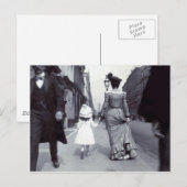 Kindertageskarte der Mutter der 1880er Jahre Postkarte (Vorne/Hinten)